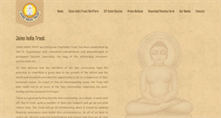 Desktop Screenshot of jainsindia.org